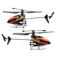 4 Kanal RC Helikopter 2.4G 4CH Single Blade wl Spielzeug Gyro RC MINI Outdoor RC Hubschrauber mit LCD und 2 Akkus v911 ​​Hubschrauber